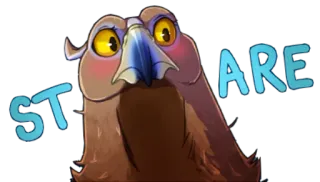 👁‍🗨 46062a5e STARE telegram sticker