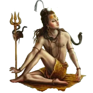 ✨ 1e689005 Shiva ヒンドゥー教, 神, シヴァ, スピリチュアル, ヨガ, インド telegram sticker