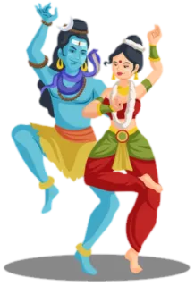 ✨ 6d8de0a2 Shiva ヒンドゥー教, シヴァ, 神, 踊り, ヒンドゥー, インド文化 telegram sticker