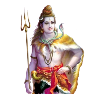 ✨ 87655c96 Shiva ヒンドゥー教, 神, 神様, 宗教, 三叉槍, スピリチュアル telegram sticker