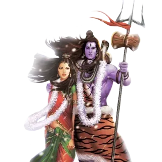 ✨ 8e45efcd Shiva ヒンドゥー教, シヴァ, パールヴァティー, 神, 宗教, インド文化, スピリチュアル telegram sticker