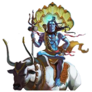 ✨ 9d27b0ca Shiva ヒンドゥー教, シヴァ, 神, 宗教, インド文化 telegram sticker