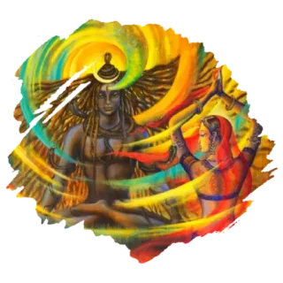 ✨ b7202508 Shiva ヒンドゥー教, シヴァ, インド文化, 神, 宗教美術 telegram sticker