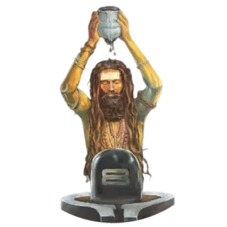 ✨ bf20f421 ヒンドゥー教, シヴァリンガ, 宗教, スピリチュアル, ヒンドゥー教司祭, 祈り telegram sticker