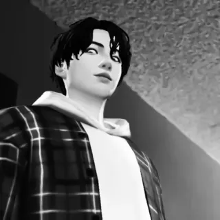 😵 fd8f8c59 Avatar, 3D, Karakter, Korea, Pria, Seni, Virtual telegram sticker