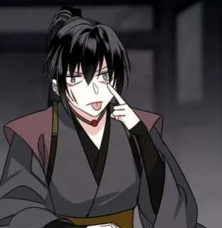 😤 a64eb9a9 애니메이션, 만화, 만화영화, 캐릭터, 메롱, 웃긴 얼굴 telegram sticker