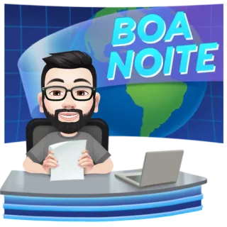 ✳️ 4ad855ee BOA NOITE buona notte, notizie, saluto, uomo, terra, avatar telegram sticker