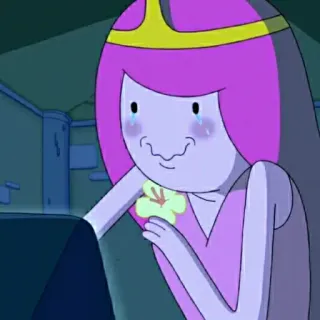 🤪 e8aa7361 Princess Bubblegum Adventure Time hoạt hình, Công chúa Bubblegum, Adventure Time, khóc, hoạt hình, sticker telegram sticker