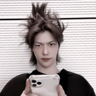 🧹 0d5f19d4 사람, 셀카, 인물 사진, 남자, 헤어스타일 telegram sticker