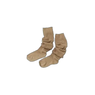 🧦 f67f1d0f 靴下, レッグウェア, 衣類, ベージュ, 靴, ニット telegram sticker