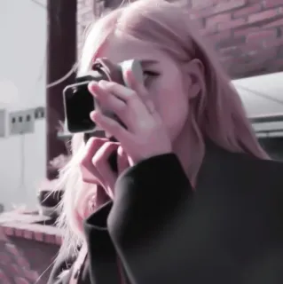 🥏 0692953b 여자, 사진, 카메라, 사람, 사진작가 telegram sticker