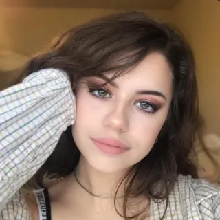 💞 a8216b81 phụ nữ, chân dung, selfie, khuôn mặt, cô gái whatsapp sticker