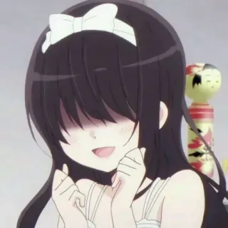 😭 2aefb1b3 Anime, Fille, Mignon, Dessin animé, Femme, Personnage telegram sticker