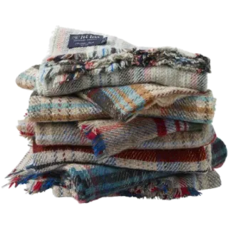 🧣 bd6637ea blanket, wool, fabric, textile, stack whatsapp sticker