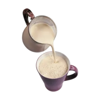 ☕️ c6faff8d milk, coffee, pouring, cream, drink whatsapp sticker