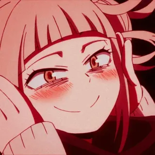 🌚 4c39132d Himiko Toga My Hero Academia Anime, My Hero Academia, Himiko Toga, Karakter, Fanart telegram sticker