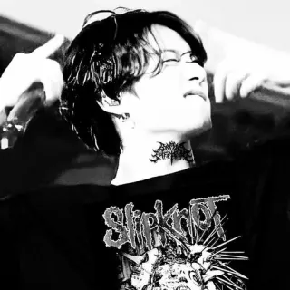 💔 96b8501d Slipknot band, metal, slipknot, musik, konser, pertunjukan telegram sticker