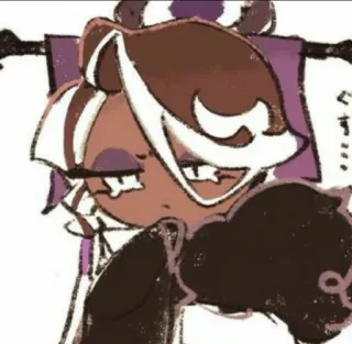 Affogato cookie telegram stickers