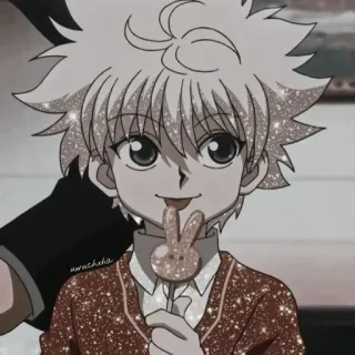 🖤 2745dbe3 Killua Zoldyck Hunter x Hunter Аниме, Hunter x Hunter, Киллуа, Киллуа Золдик, Мультфильм, Персонаж whatsapp sticker