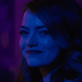 ☺️ 40902e7c Emma Stone actress, celebrity, portrait, woman telegram sticker