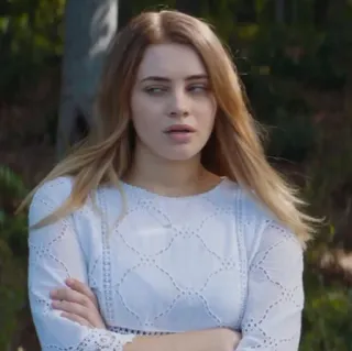 📚 e0ebabfa Frau, Porträt, Schauspielerin, blond, ernst, junger Erwachsener whatsapp sticker