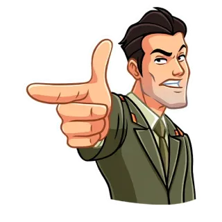 👉 0e53b243 uniforme militar, violencia, gesto, hombre, oficial telegram sticker