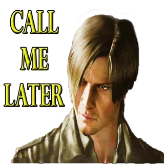 Leon kennedy (d.s.o.a) telegram stickers