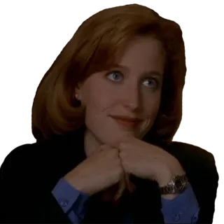 Dana Scully whatsapp stickers