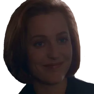 😸 2204f147 Dana Scully The X-Files serie TV, X-Files, Dana Scully, Gillian Anderson telegram sticker