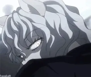 🙂 30971a7e Neferpitou Hunter x Hunter Anime, Neferpitou, Hunter x Hunter, Phản diện, Kiến Chimera telegram sticker