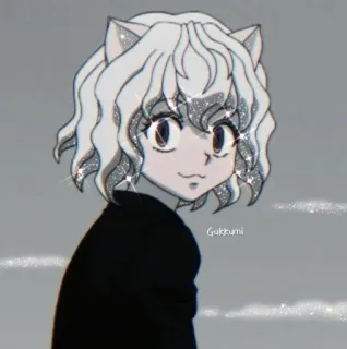🙂 e99de2c8 Neferpitou Hunter x Hunter Gukkumi Anime, Catgirl, Neferpitou, Hunter x Hunter, Lấp lánh telegram sticker