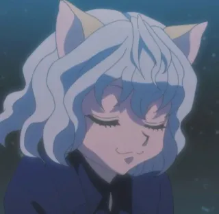 😌 ed30d902 Neferpitou Hunter x Hunter Anime, Hunter x Hunter, Neferpitou, Mèo, Kiến Chimera telegram sticker