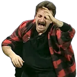 😭 7d0d668a homem, triste, chateado, frustrado telegram sticker