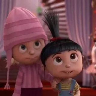 👩‍👧 a1e7c30d Agnes Despicable Me Phim hoạt hình, Hoạt hình, Phim, Nhân vật, Agnes, Kẻ trộm mặt trăng whatsapp sticker