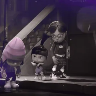 🧊 f411a914 Despicable Me Cartoon, Animation, Gru, Agnes, Margo, Edith, Ich Einfach Unverbesserlich telegram sticker