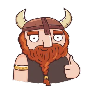 Викинги telegram stickers