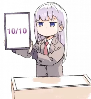 Aharen-san wa hakarenai telegram stickers