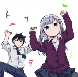 💃 4dc2825b アニメ, 漫画, ダンス, お祝い, 可愛い telegram sticker