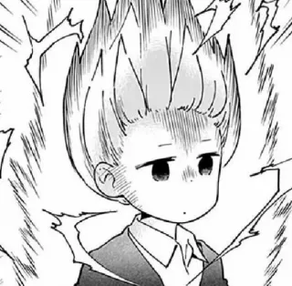 😡 70e47afd アニメ, 漫画, 少年, 雷, 衝撃, 漫画 telegram sticker