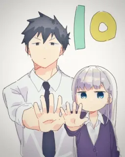 Aharen-san wa hakarenai telegram stickers