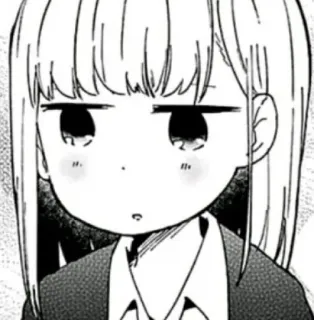 ☺️ cc0edde2 アニメ, マンガ, 女の子, 表情, かわいい, ステッカー telegram sticker