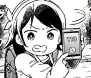 Aharen-san wa hakarenai whatsapp stickers