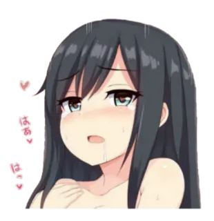 Ahegao | @huickers whatsapp stickers