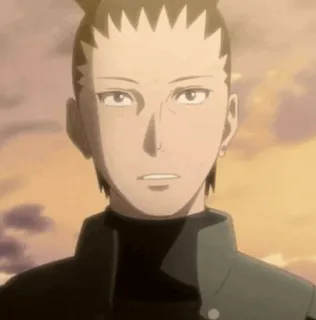 🎼 0355aa32 Shikamaru Naruto Shikamaru, Anime, Naruto, Karakter, Ninja telegram sticker