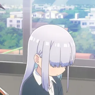 🤍 430842bf animé, fille, manga, personnage telegram sticker