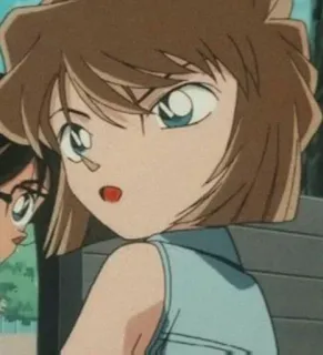 ♥️ 444dbcff anime, cartoon, girl, character, portrait telegram sticker