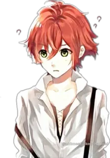 😊 76f84aa8 @akihime.cc / @kezchannel anime, manga, cartoon, illustration whatsapp sticker