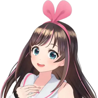 Kizuna AI (キズナアイ) telegram stickers