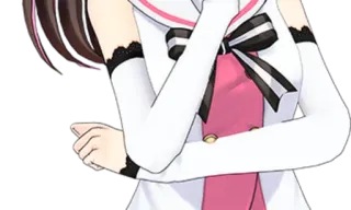 🤔 e0b81d8b Anime, Meisje, Uniform, Kawaii telegram sticker