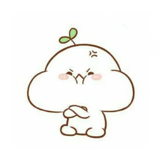 🧱 878b7e3e Desenho animado, Fofo, Bravo, Personagem, Planta telegram sticker